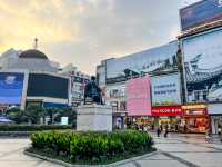청두 도심 citywalk...중산광장...