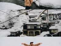 Ginzan Onsen  หมู่บ้านออนเซ็นท่ามกลางหุบเขา🏔️