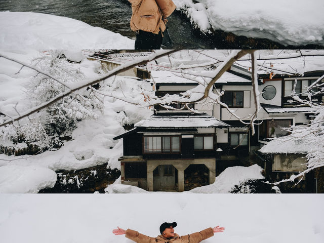 Ginzan Onsen  หมู่บ้านออนเซ็นท่ามกลางหุบเขา🏔️
