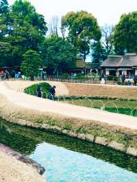 【曇り空の岡山。路面電車で岡山城　岡山後楽園と竹久夢二ミュージアムを巡る。】