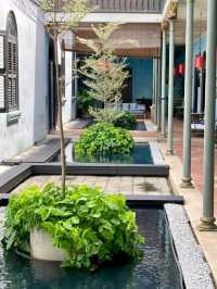 特色的建築檳城藍屋影不停