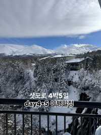 삿포로 4박5일 DAY4/5 여행일정