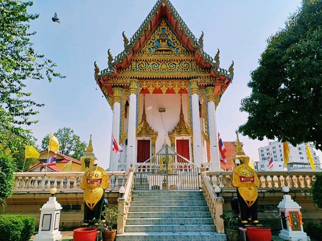 泰國曼谷湄南河畔著名歷史古跡寺廟景點：Wat Ton Sai，精美泰式寺廟建築，適合打卡拍照📸冥想