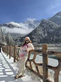 A Winter Wonderland Dream Come True at Bipenggou