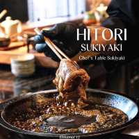 HITORI Chef Table สุกี้ยากี้สุดพรีเมียม