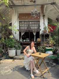 🇹🇭曼谷🌷復古法式花系Wall flowers cafe 