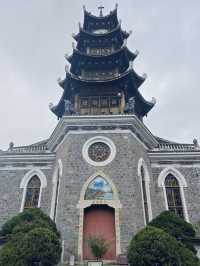 貴陽北天主教堂⛪️，中西合璧之美！