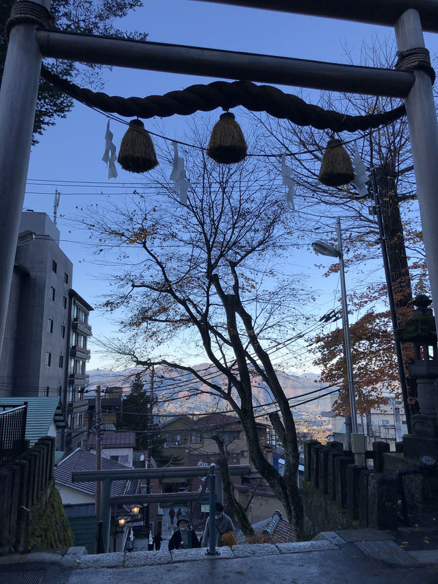 伊香保神社參拜
