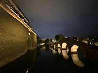 Mingshui Ancient City at Night – A Dreamy Lantern-Lit Escape