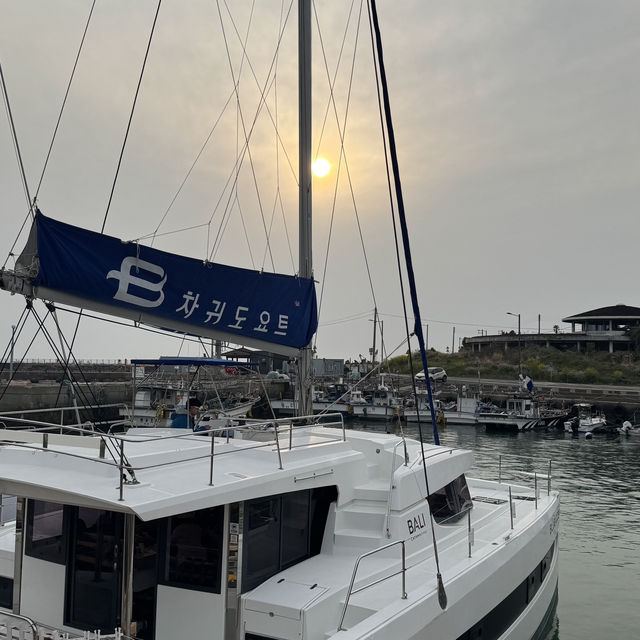 제주도 서쪽 이색체험 차귀도 요트투어