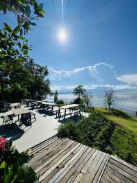 คาเฟ่ลับริมทะเล บรรยากาศโคตรดีที่ “ภูนาเล พัทลุง“