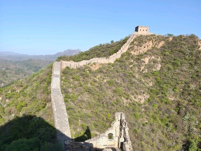 Walking the Great Wall at Jinshanling