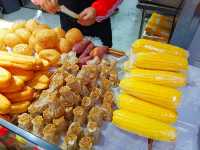 ตลาดเช้าย่าน Caihong Bridge
