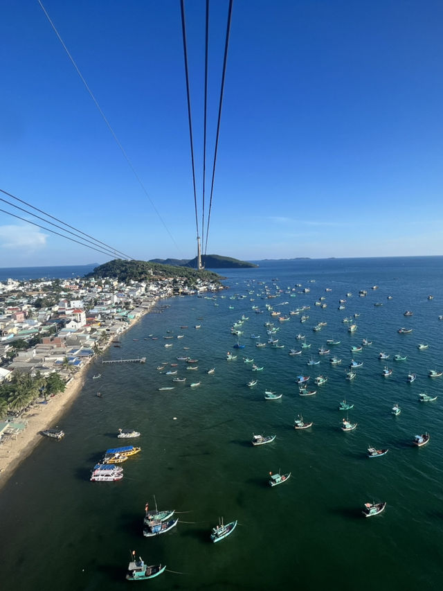 海の上を渡る🇻🇳世界最長級の絶景ケーブルカー
