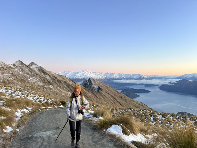 紐西蘭南島｜Wanaka｜Roy’s Peak｜凌晨出發，只為一場屬於山與光的約定