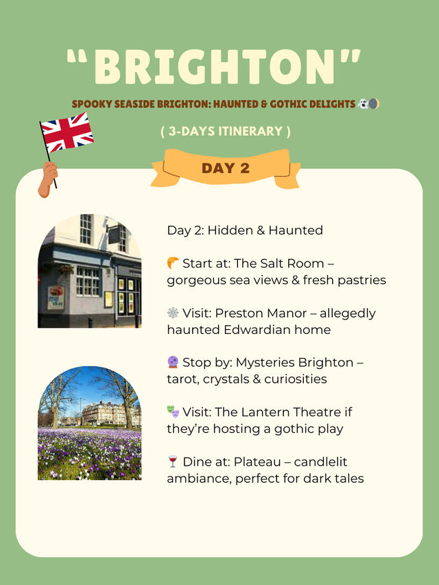 Brighton 3-days itinerary 🥳