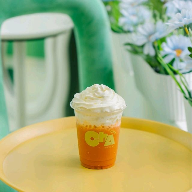 คาเฟ่ชาเปิดใหม่ เอาใจคนรักชา l 🧉🧋🍦