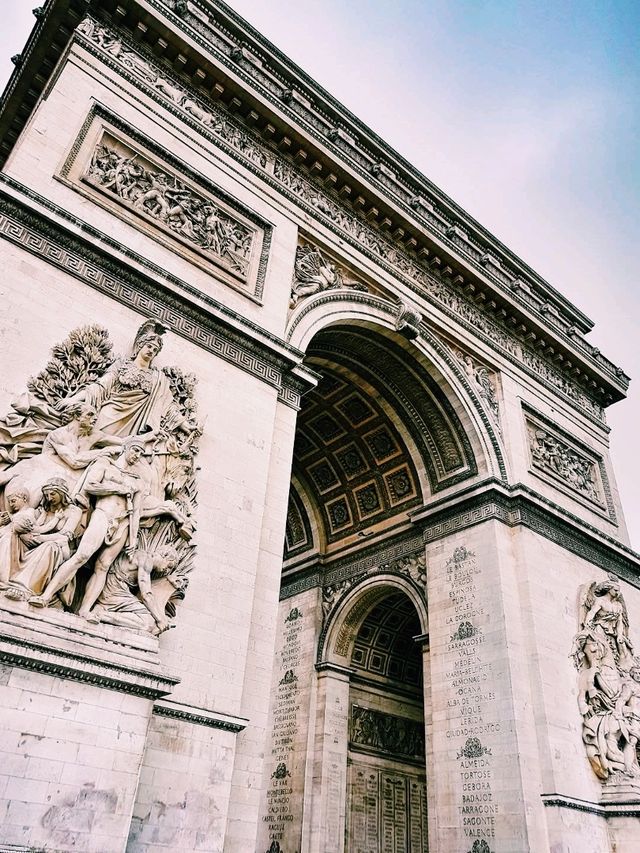 Standing Tall in Paris: The Timeless Glory of the Arc de Triomphe