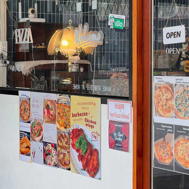  56 Pizza House ร้านพิซซ่าโฮมเมดลับย่านแบริ่ง