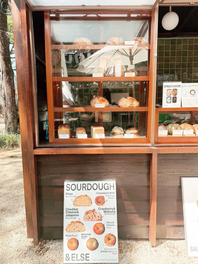 Wild Flowers.Bakers ร้านขนมปังซาวโดว์และเบเกิล