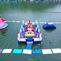 พักแพเขื่อนศรีนครินทร์ ล่องแพเปียก เล่นสวนน้ำ