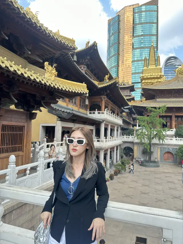 Jingan temple shanghai 🇨🇳