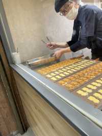 แพนเค้กสอดไส้ หน้าสถานี ueno 