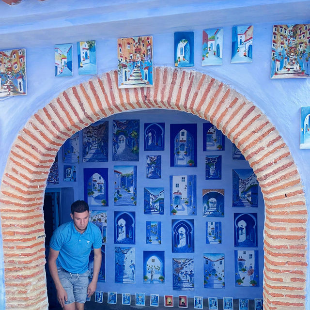 💙北非秘境🇲🇦摩洛哥藍城🩵傳說靈氣染成的天空之城