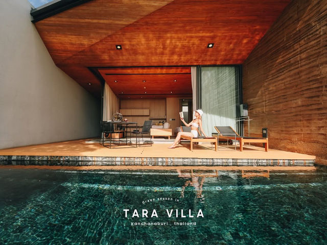 ไปพักผ่อน Pool Villa ริมแม่น้ำแควน้อยกันไหม?