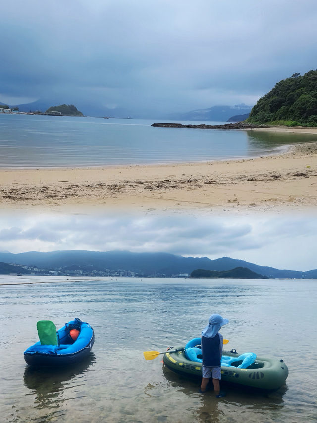香港｜一橡皮艇，一小島，一天🌊