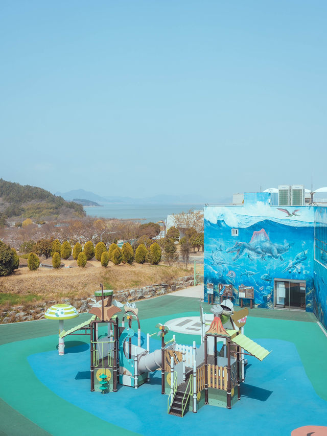 쥬라기공원에 온 듯한 거대한 공룡들을 볼 수 있는“해남 공룡박물관”