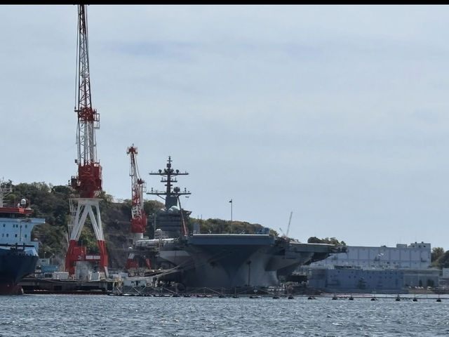 ⚓海のロマンと迫力に浸る「横須賀軍港めぐり」で非日常体験を