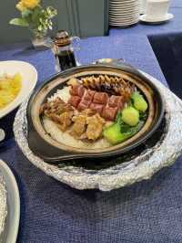 經典配搭的煲仔飯