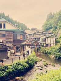 🏮✨ Summer Weekend at Ginzan Onsen: A Hidden Valley Retreat 
