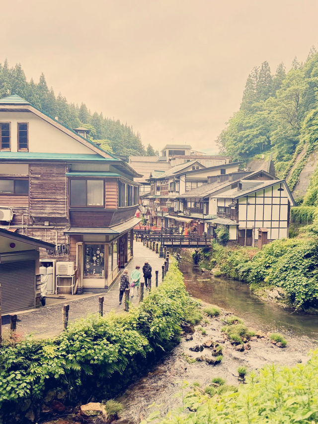 🏮✨ Summer Weekend at Ginzan Onsen: A Hidden Valley Retreat 