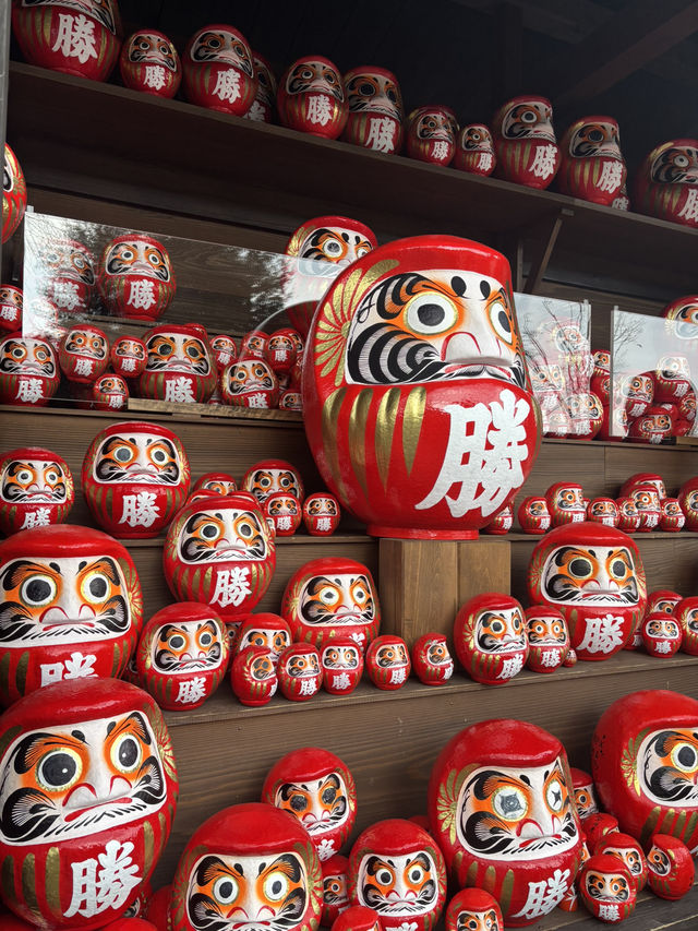 見渡す限りダルマで溢れているお寺！