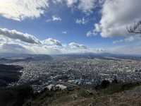 鳥取城跡（若要登山，務必攜帶熊鈴）