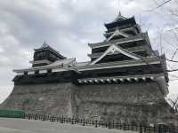 日本三名城-熊本城（地震重建中）