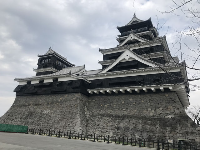 日本三名城-熊本城（地震重建中）