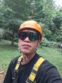 ทริปนี้ที่ลาวใต้ zipline Tad fane waterfall.