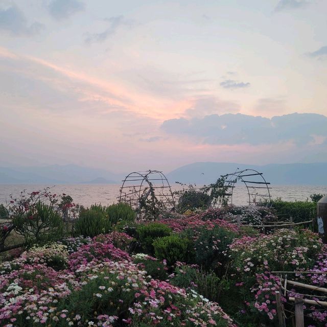 Wonderful views at hotel in Erhai, Dali