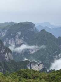 Nature and Wonder: Phenomenal Sea of Clouds at Tianmen Mountain and the Grandeur of 72 Qilou