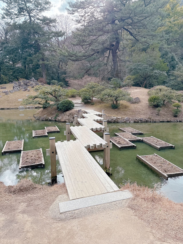 高松必去 - 栗林公園  感受江戶時代風情🌳