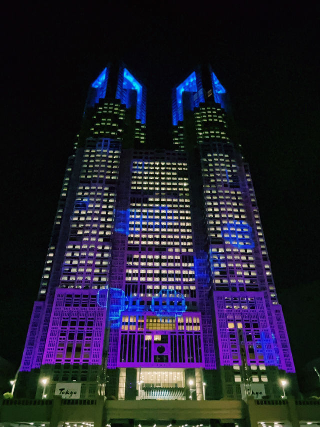Urban Light Dreams: My Solo Night at the Tokyo Metropolitan Government Building Show