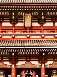 ⛩️「紅燈籠下，是東京最古老的祈願之地」。」