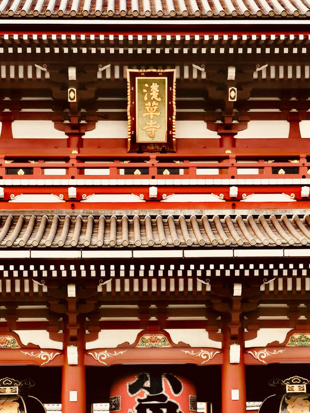 ⛩️「紅燈籠下，是東京最古老的祈願之地」。」