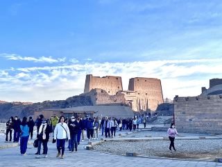 [Egypt Travel] Temple of Edfu 🦅The incarnation of the pharaoh is actually quite cute😍