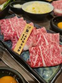 正宗關西風🔥🔥北海道和鹿兒島和牛壽喜燒🐄