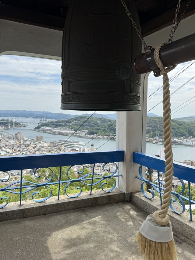 【広島】尾道市内と海が見渡せるお寺✨️