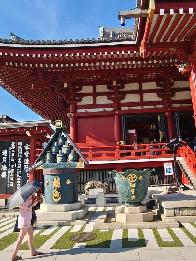 東京超人氣景點：淺草寺（雷門），邊拍照邊開心吃甜點